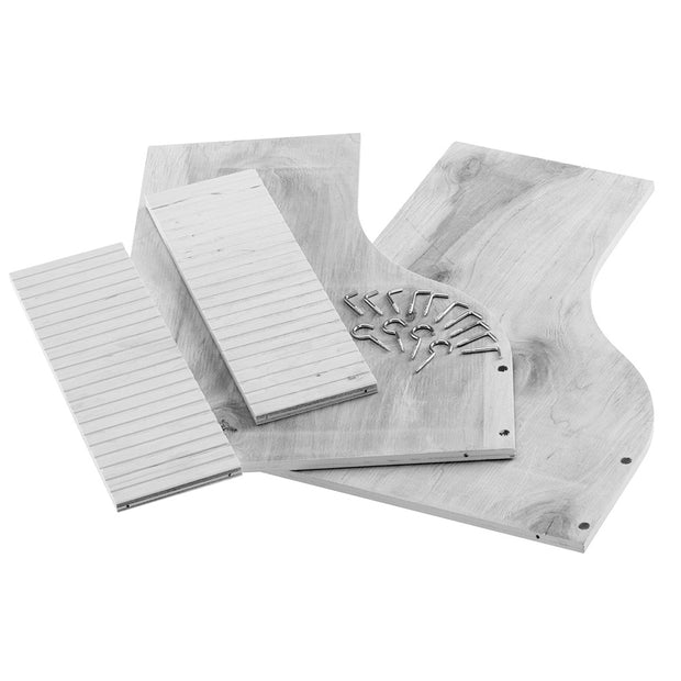 Etage und Leiter Karat