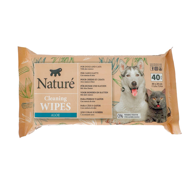 NATURÉ ALOE VERA-TÜCHER (X40)