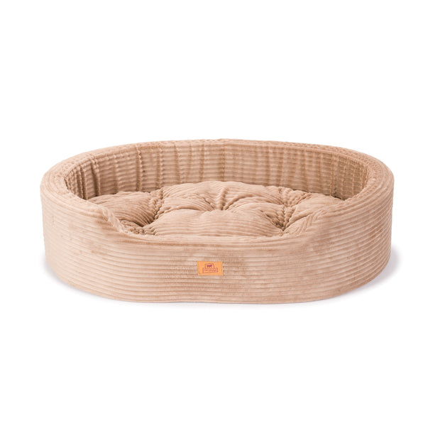 DANDY CORDUROY Sofa-Bett mit herausnehmbarem Kissen für Hunde und Katzen