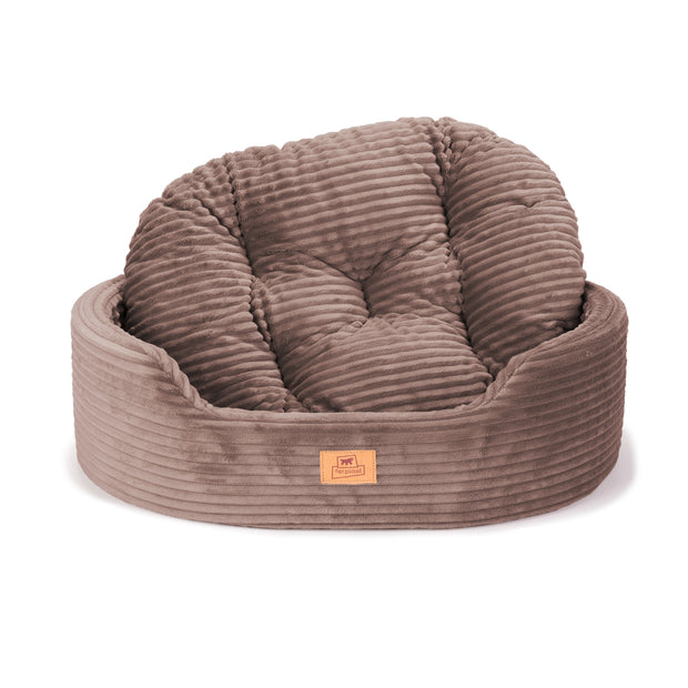 DANDY CORDUROY Sofa-Bett mit herausnehmbarem Kissen für Hunde und Katzen