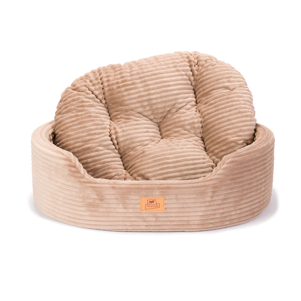 DANDY CORDUROY Sofa-Bett mit herausnehmbarem Kissen für Hunde und Katzen
