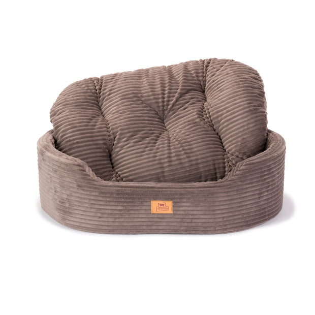 DANDY CORDUROY Sofa-Bett mit herausnehmbarem Kissen für Hunde und Katzen