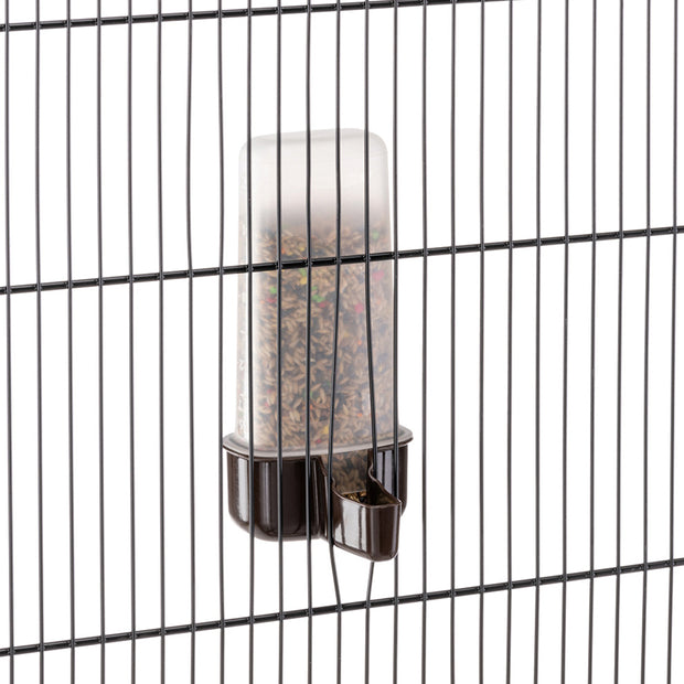 Wasser- oder Futterspender für Vögel