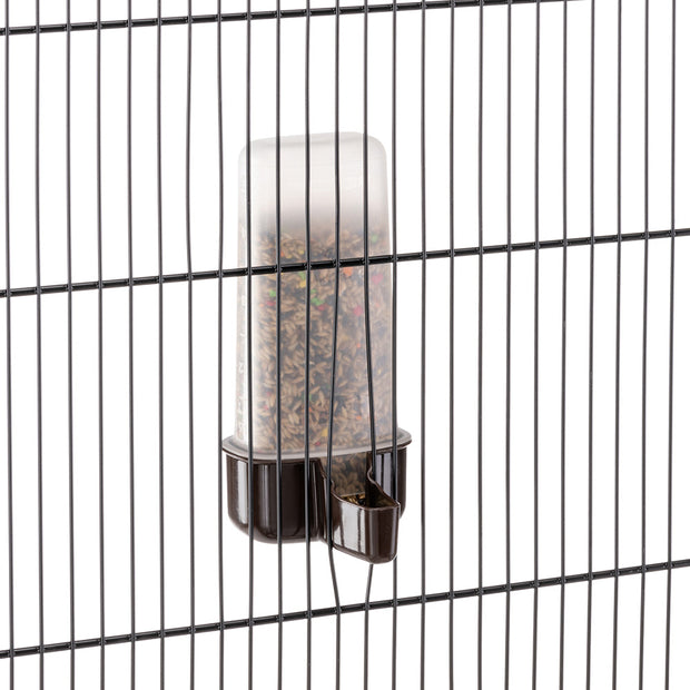 Wasser- oder Futterspender für Vögel