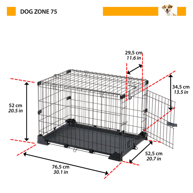 DOG ZONE Hundebox