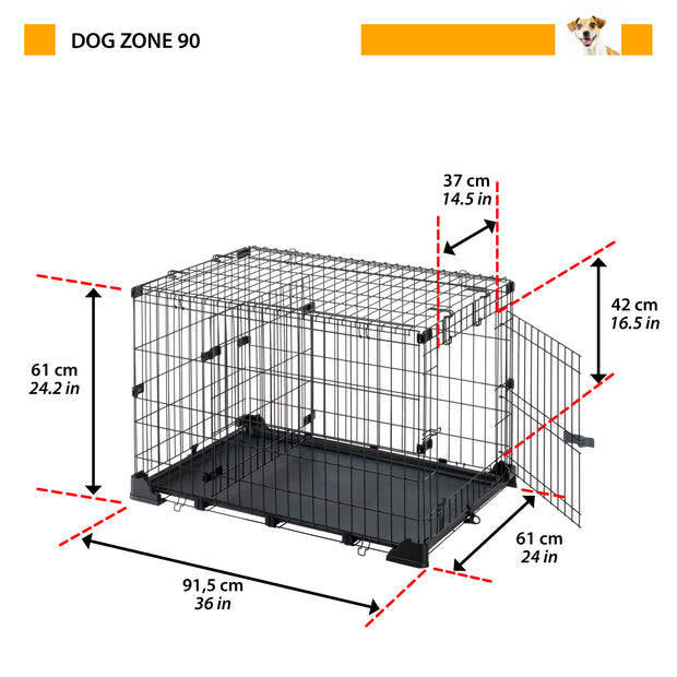 DOG ZONE Hundebox