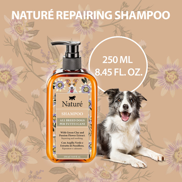 NATURE’ HUNDESHAMPOO MIT GRÜNER TONERDE