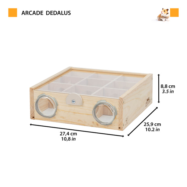 ARCADE DEDALUS Holzspielzeug für Hamster