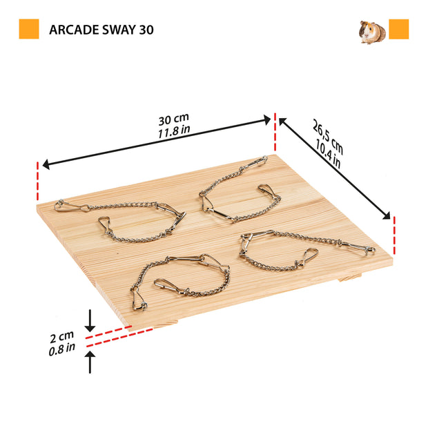 ARCADE SWAY Holzspielzeug für Kleintiere