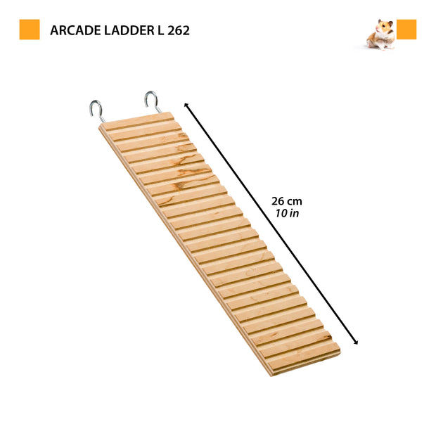 ARCADE LADDER – Holzspielzeug für Hamster und Kleintiere