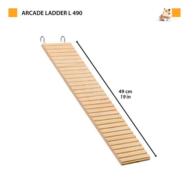 ARCADE LADDER – Holzspielzeug für Hamster und Kleintiere
