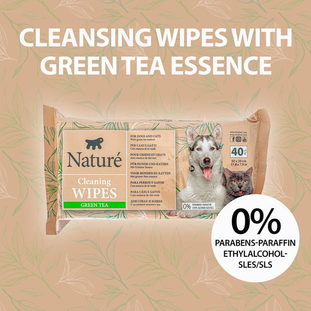 NATURÉ GRÜNER TEE-TÜCHER (X40)