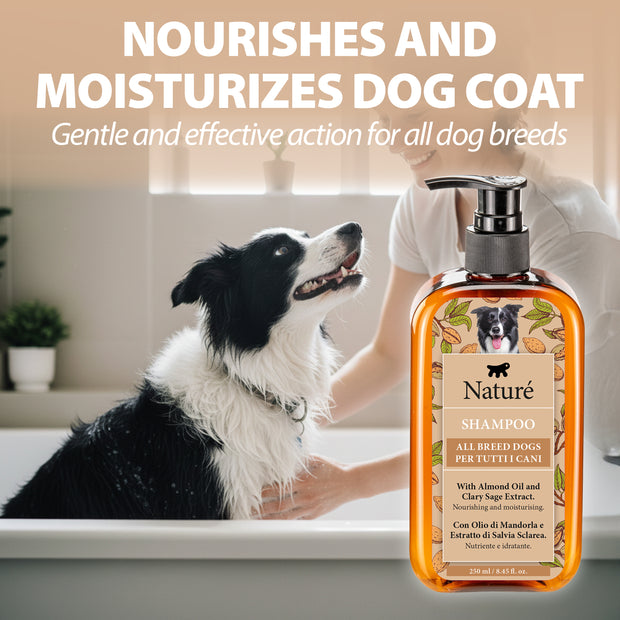 NATURE’ HUNDESHAMPOO MIT MANDELÖL