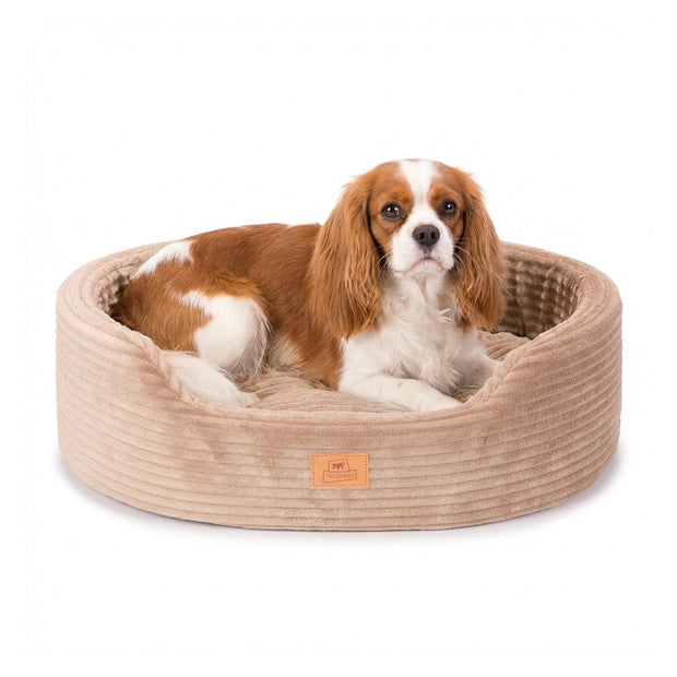 DANDY CORDUROY Sofa-Bett mit herausnehmbarem Kissen für Hunde und Katzen