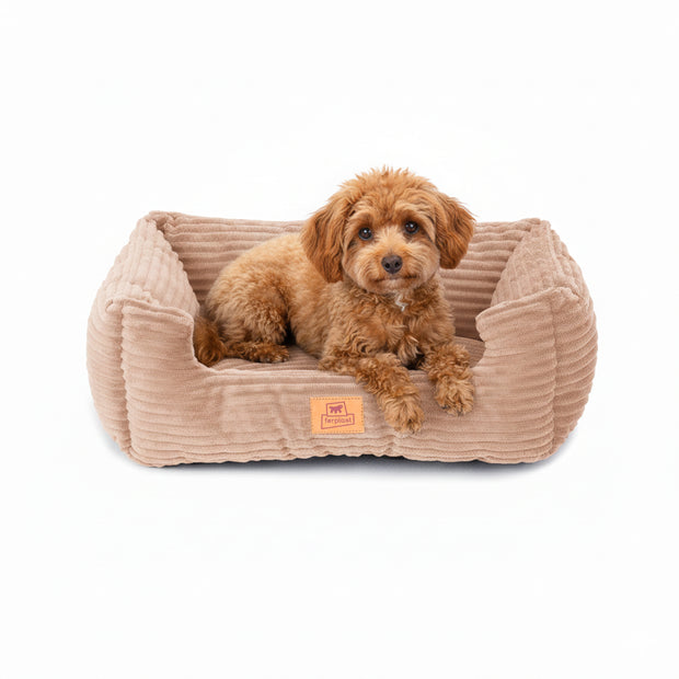 SWEETIE CORDUROY Weiches Bett für Hunde und Katzen