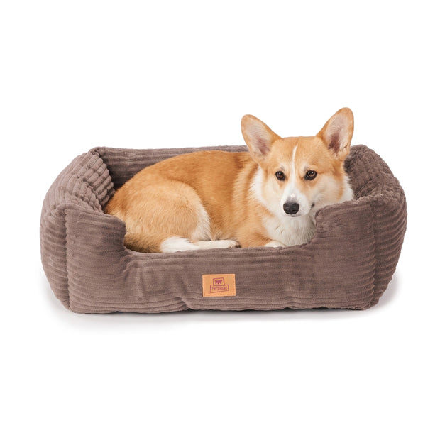 SWEETIE CORDUROY Weiches Bett für Hunde und Katzen