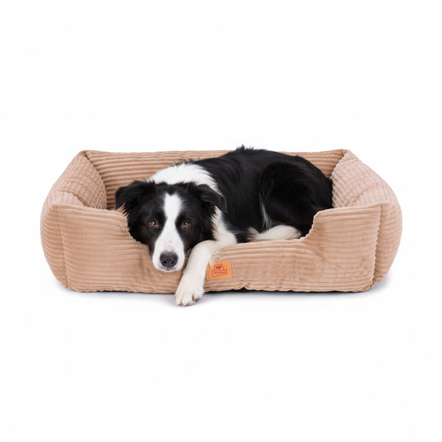 SWEETIE CORDUROY Weiches Bett für Hunde und Katzen