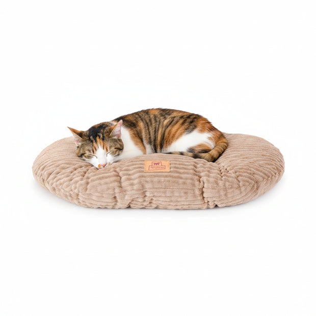 RELAX CORDUROY Ovales Kissen für Hunde und Katzen