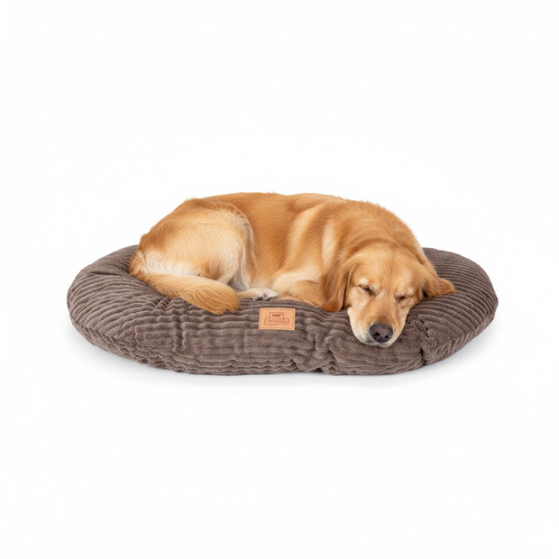 RELAX CORDUROY Ovales Kissen für Hunde und Katzen