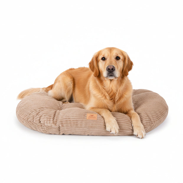 RELAX CORDUROY Ovales Kissen für Hunde und Katzen