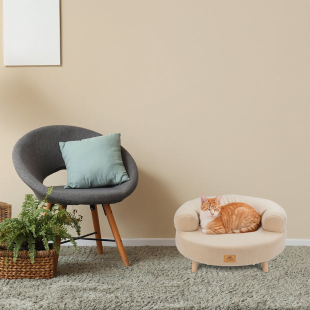 AKI Holz-Haustierbett