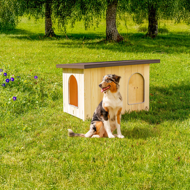 CLICKO Holzhundehütte