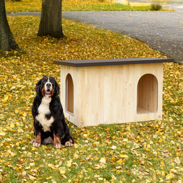 CLICKO Holzhundehütte