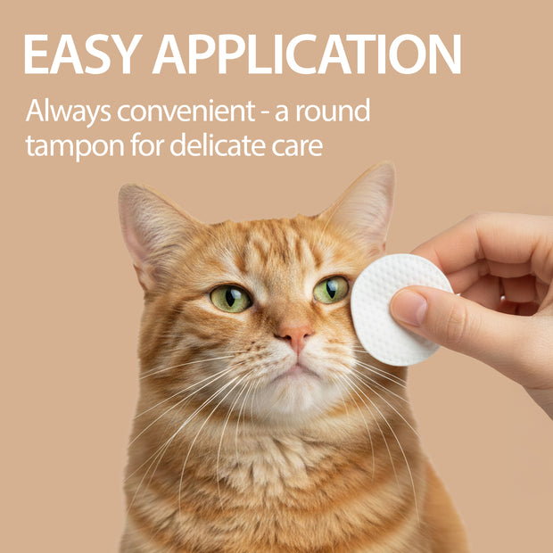 NATURÉ REINIGUNGSTÜCHER FÜR DIE AUGEN – FÜR HUNDE UND KATZEN (x120)