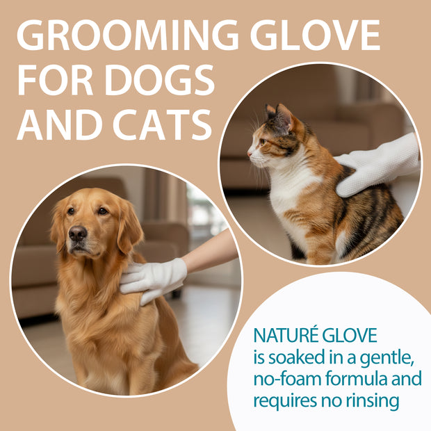 NATURÉ REINIGUNGSHANDschuhe MIT KOKOSNUSS (X8)