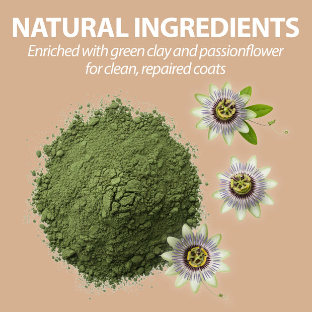 NATURE’ HUNDESHAMPOO MIT GRÜNER TONERDE