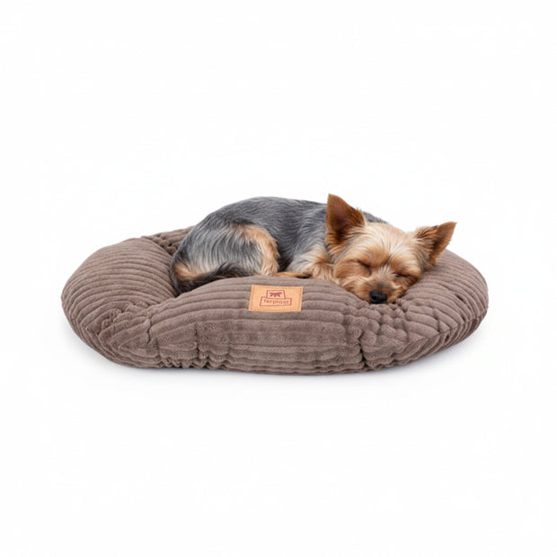 RELAX CORDUROY Ovales Kissen für Hunde und Katzen
