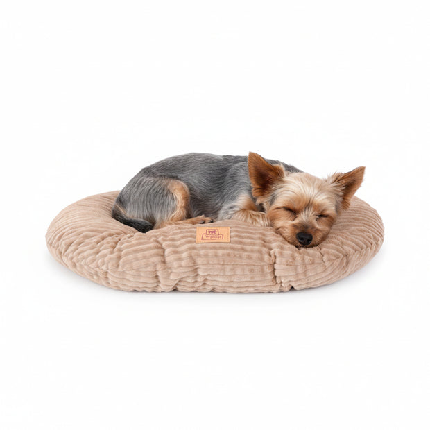 RELAX CORDUROY Ovales Kissen für Hunde und Katzen