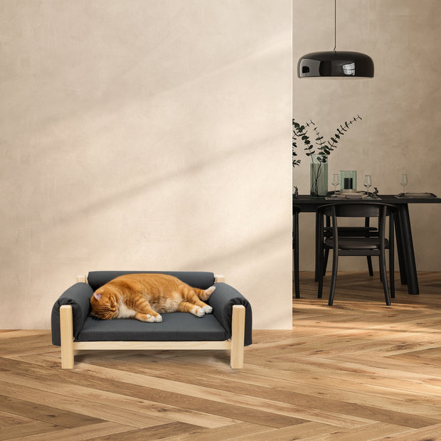 MIZU Holz-Haustierbett