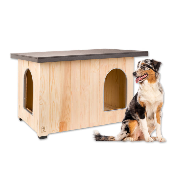 CLICKO Holzhundehütte