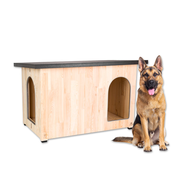 CLICKO Holzhundehütte