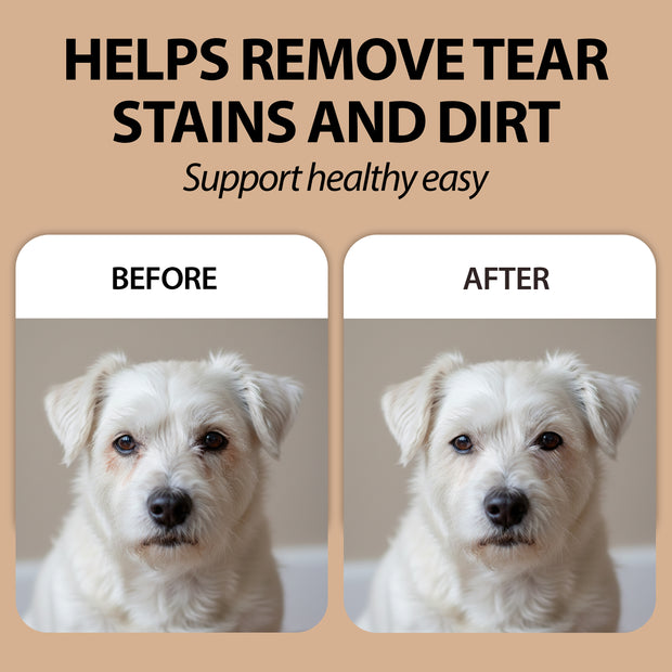 NATURÉ REINIGUNGSTÜCHER FÜR DIE AUGEN – FÜR HUNDE UND KATZEN (x120)