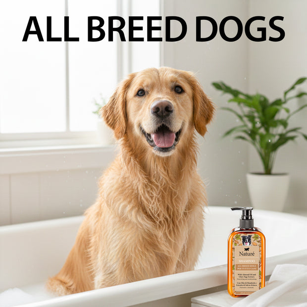 NATURE’ HUNDESHAMPOO MIT GRÜNER TONERDE