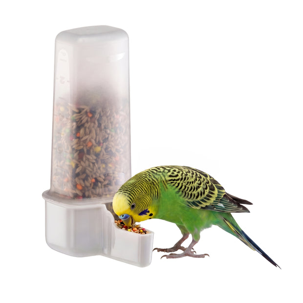 Wasser- oder Futterspender für Vögel