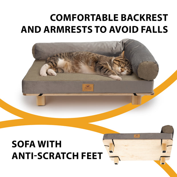 HARU Holz-Haustierbett