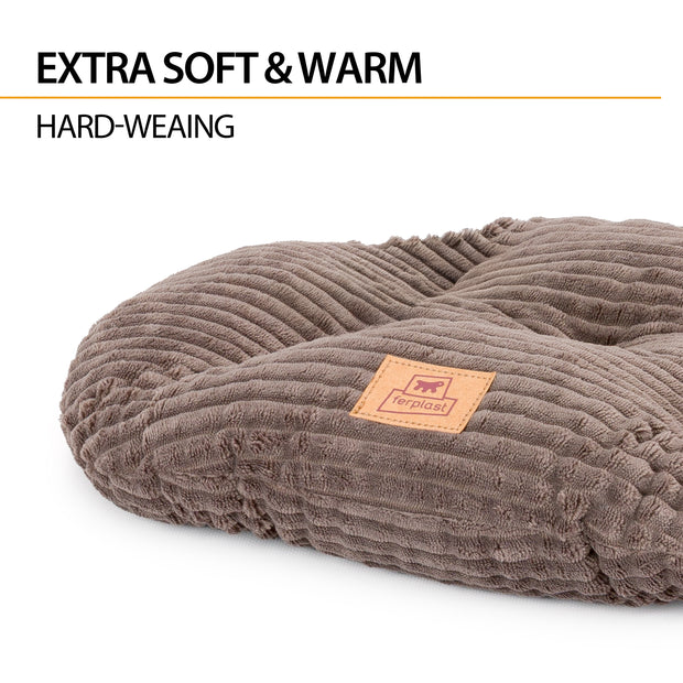 RELAX CORDUROY Ovales Kissen für Hunde und Katzen