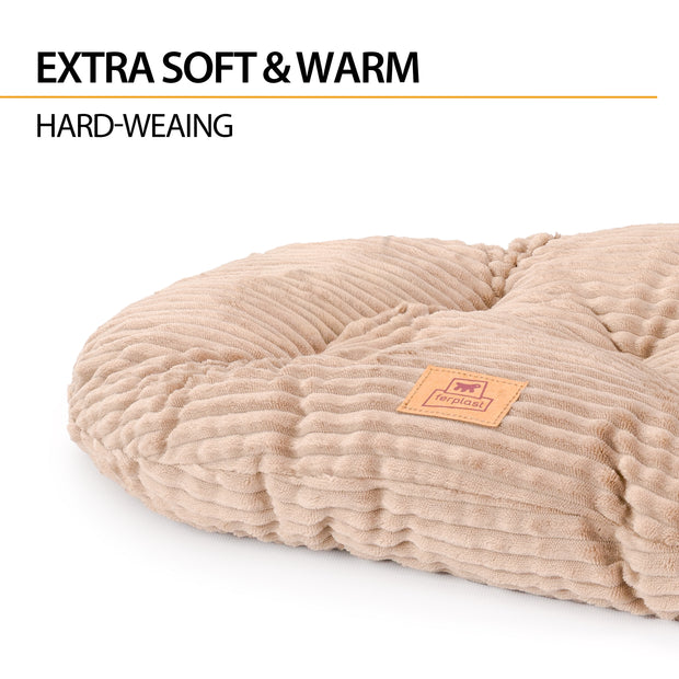 RELAX CORDUROY Ovales Kissen für Hunde und Katzen