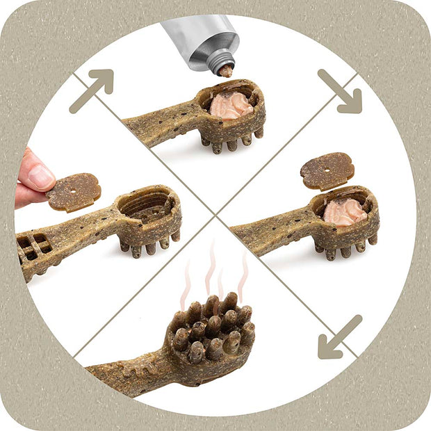 100% SNACK BEFÜLLBAR -  TOOTHBRUSH ASCOPHILLUM