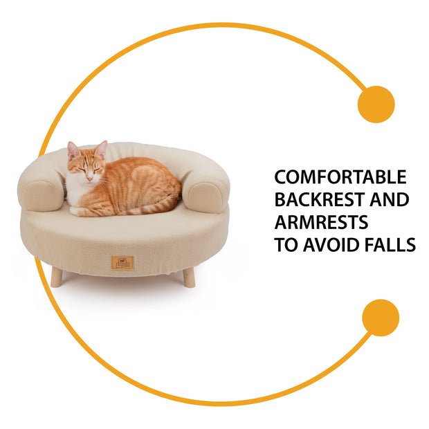 AKI Holz-Haustierbett