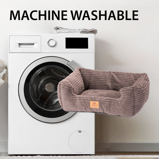 SWEETIE CORDUROY Weiches Bett für Hunde und Katzen