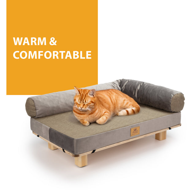 HARU Holz-Haustierbett