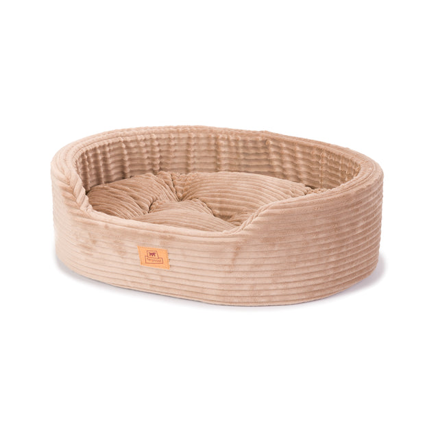DANDY CORDUROY Sofa-Bett mit herausnehmbarem Kissen für Hunde und Katzen