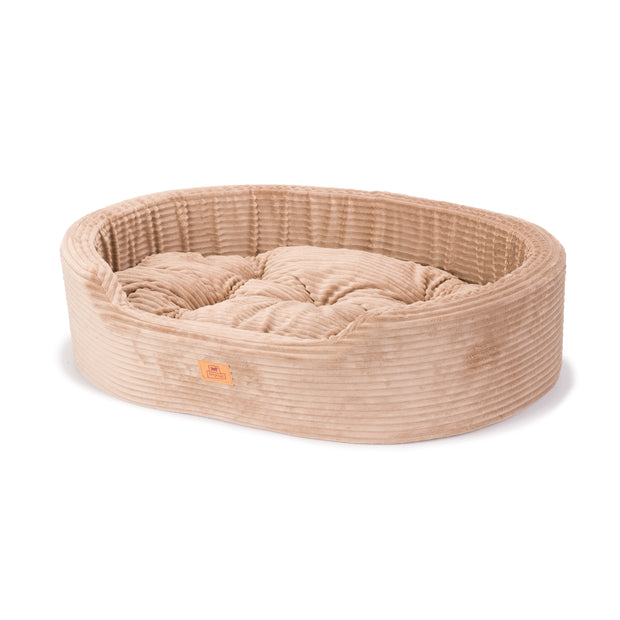 DANDY CORDUROY Sofa-Bett mit herausnehmbarem Kissen für Hunde und Katzen